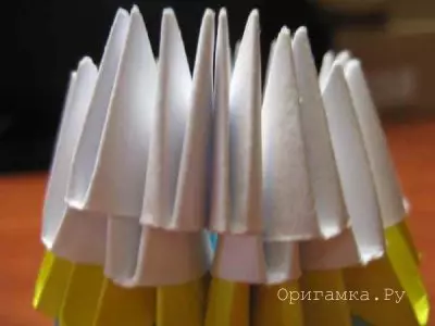 Origami Paper Váza: Master Class s videem a foto