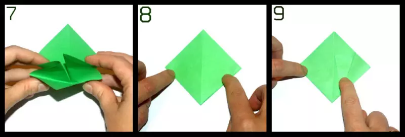Vase kertas origami: kelas master karo video lan foto