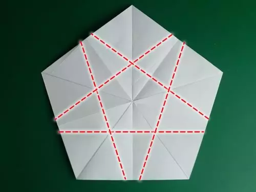 Bintang origami dari kertas: Cara membuat angka massal dengan skema dan video