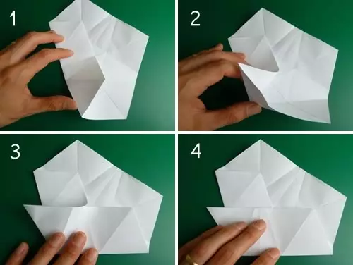 Origami Star Ji Kaxezê: Meriv çawa bi plan û vîdyoyê re hejmarek bulk çêke