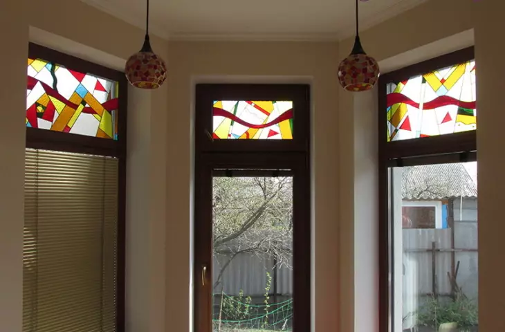 Original ideas for the house: painting with stained glass paints