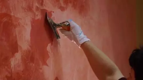 Applying Venetian plaster. Master Class. Photo. Video