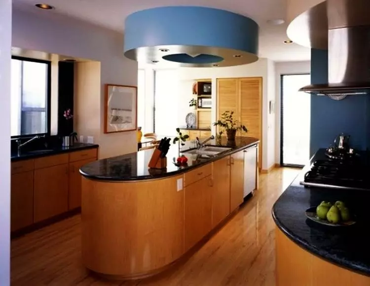 Deseño interior e cociña nunha casa privada (39 fotos)