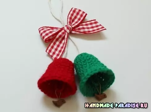 Kung paano itali ang isang crochet bell.