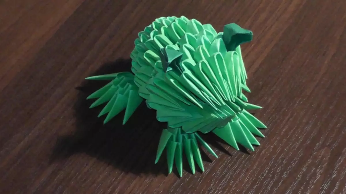 Балалар өчен оригами бака кәгазе: һөнәрләр белән фотолар һәм видео белән схема