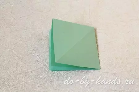 Origami Frog papper för barn: Schema med foton och video av hantverk