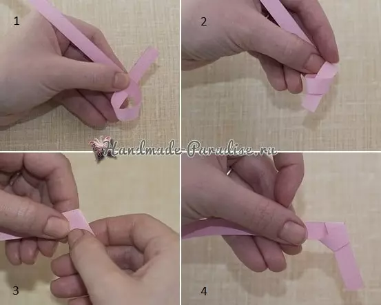Papieren sprockets yn origami-technyk