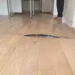O que acontece se você colocar um laminado para um chão irregular?