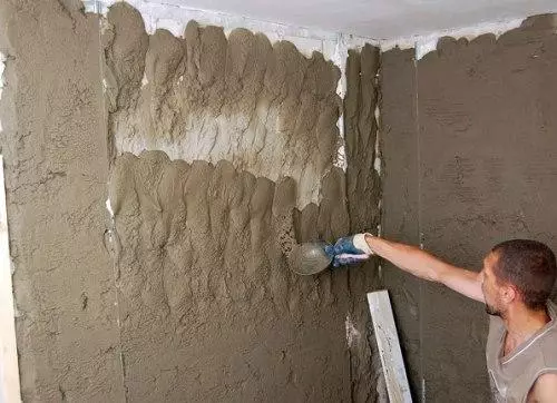 Kako žbukati zidove s cementnim mortom?
