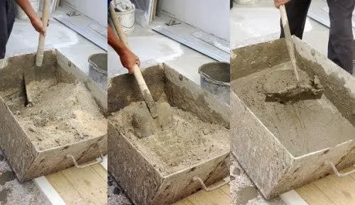 Hur gips väggarna med cementmortel?