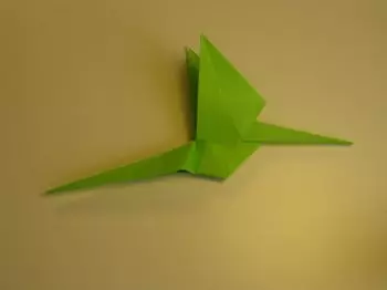 Kagyzdan bolan origami aagondarhany: shema we wideo bilen başlangyçlar nädip ýasamaly