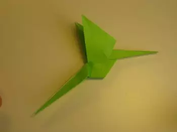 Dragón de origami de papel: como facer para principiantes cun esquema e vídeo