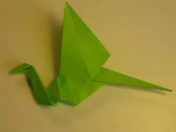 Origami draak van papier: hoe om te maak vir beginners met 'n skema en video