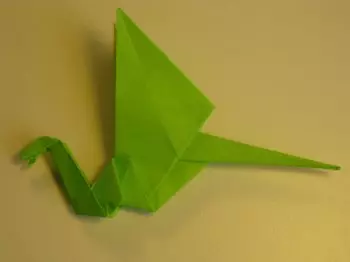 Dragon Origami o bapur: Sut i wneud i ddechreuwyr gyda chynllun a fideo