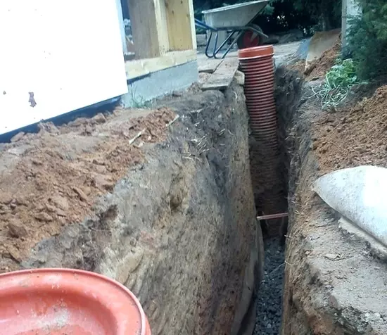 Sistema de drenaxe ao redor da casa: como facer drenaxe de drenaxe, vídeo