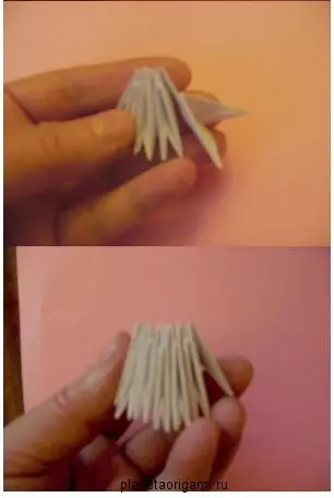 Remeslá z origami moduly: veľké zvieratá a labuť s mk a video