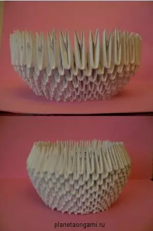 Kerajinan saka modul Origami: Kewan gedhe lan Swan kanthi MK lan Video