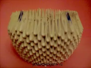 Handwerk aus Origami-Modulen: Große Tiere und Schwan mit Mk und Video