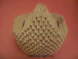 Handwerk aus Origami-Modulen: Große Tiere und Schwan mit Mk und Video