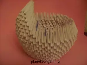Handwierk vun Origami Moduler: grouss Déieren a schwan mat MK a Video