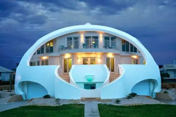 Kuće sferične (kupole): dizajne, značajke planiranja