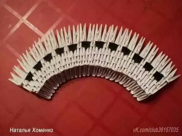 Peacock kutoka Modules Origami: Mpango wa Mkutano na MK na Video