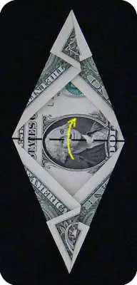Origami välja raha: särk koos tie ja lilledega diagrammi ja video
