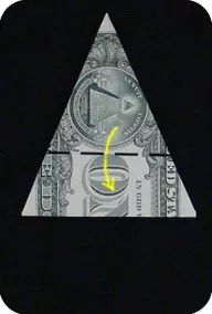 Origami iz denarja: majica s kravato in cvetjem z diagramom in videom