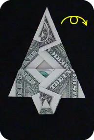 Origami kunze kwemari: Shirt ine tie uye maruva ane dhizaini uye vhidhiyo