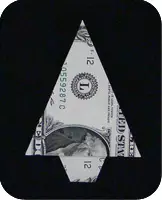 Origami Out of Money: Shirt met stropdas en bloemen met een diagram en video