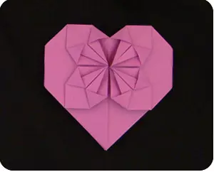 Origami dirua ateratzea: alkandora eta loreak dituzten alkandora diagrama eta bideo batekin