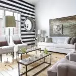 How to use a fashionable strip in the interior of the apartment in order not to rearrange?