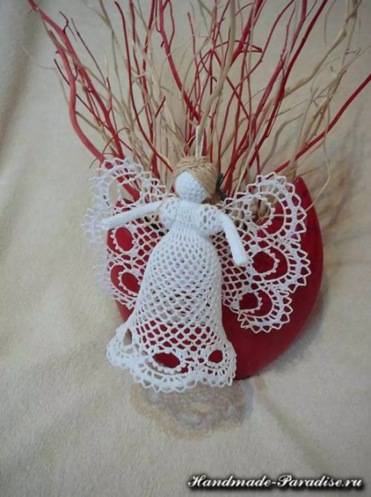 ওপেনওয়ার্ক এঞ্জেলস crochet। স্কিম