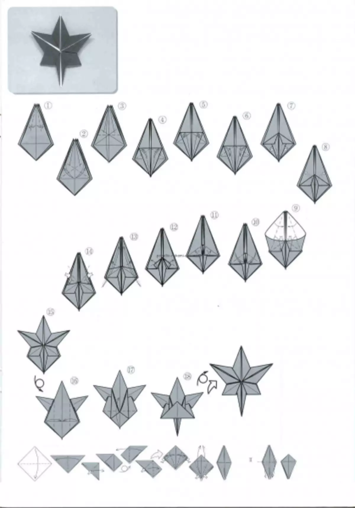 Origami cho trẻ em có lược đồ: Các lớp học chính với hình ảnh và video
