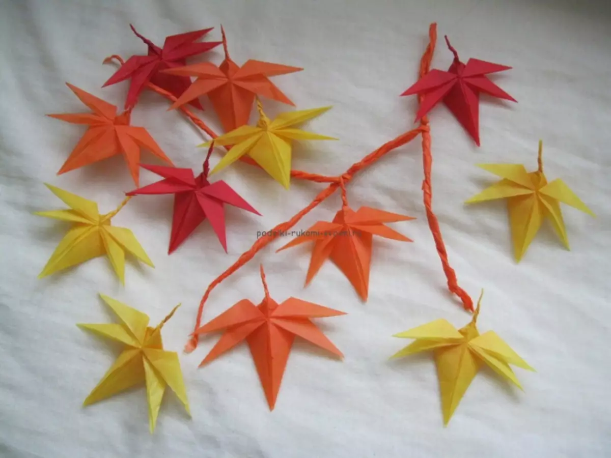 Origami untuk kanak-kanak dengan skim: kelas induk dengan foto dan video
