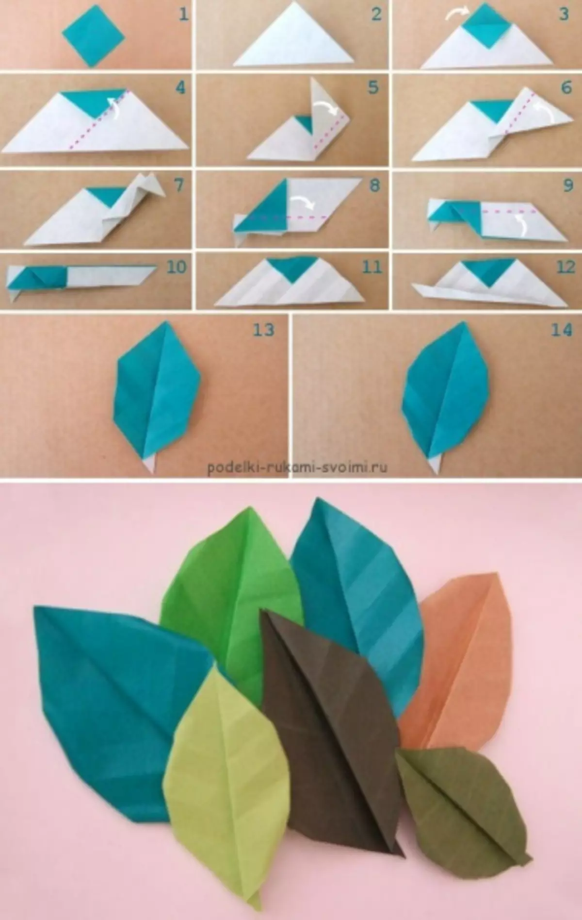 Origami για παιδιά με Σχέδια: Master Classes με φωτογραφίες και βίντεο