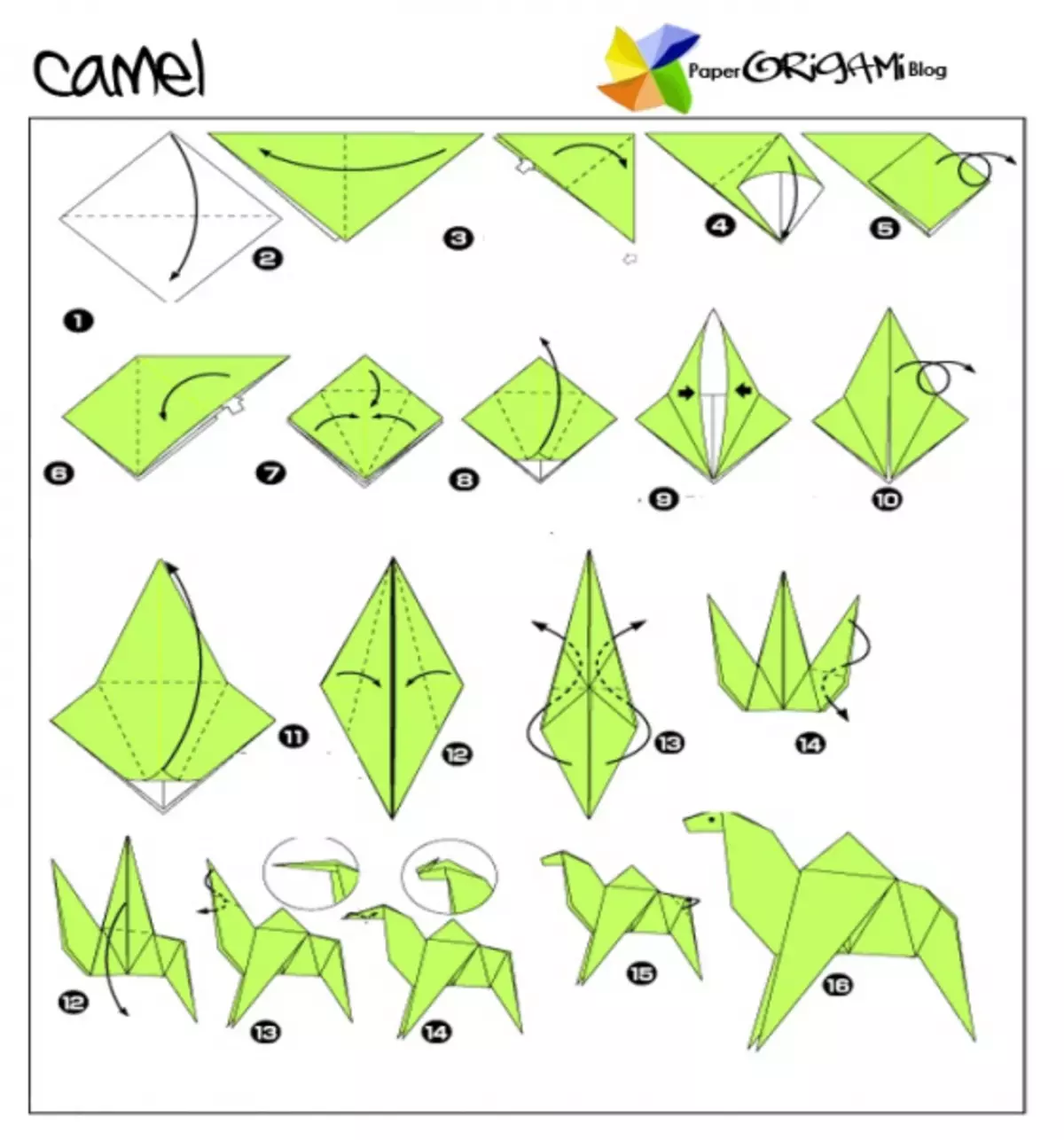 Origami por infanoj kun skemoj: majstraj klasoj kun fotoj kaj videoj