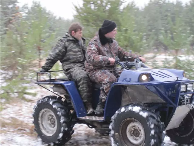 Quad sykkel 4x4 basert på oka