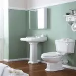 Co lze zachránit v designu koupelny?