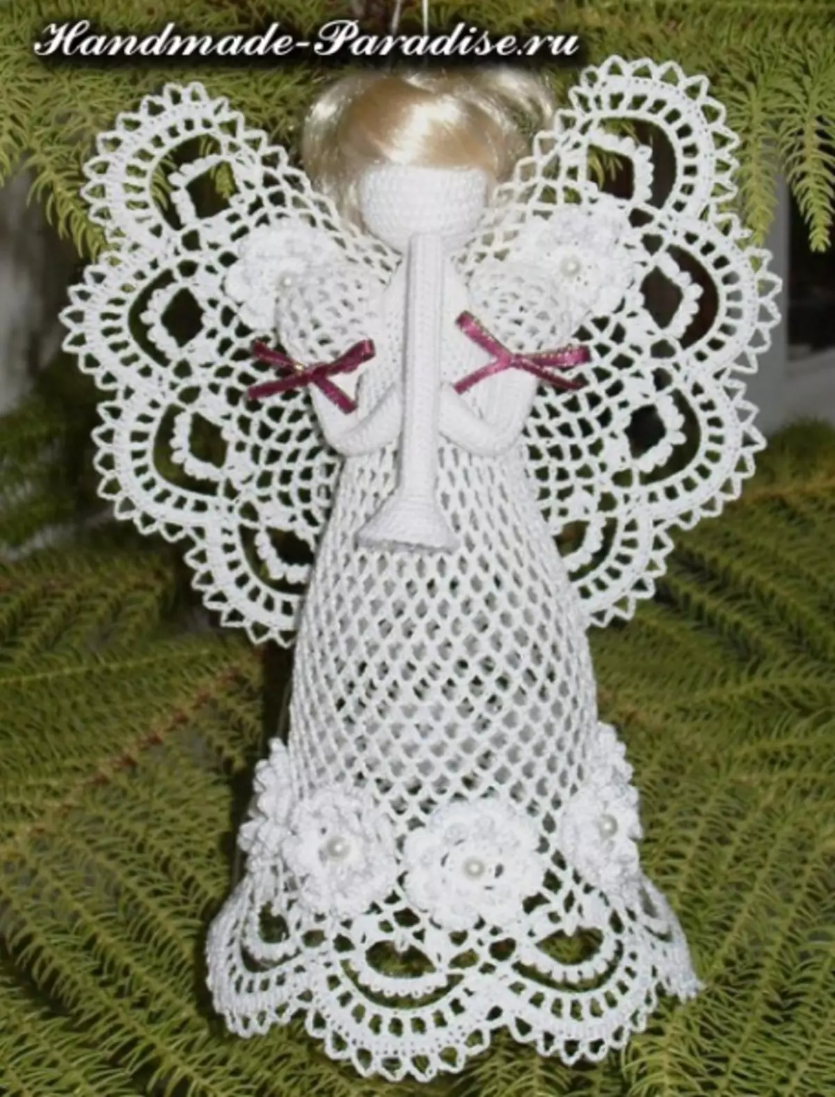 ແຜນການຂອງ Apenwork Angels Crochet
