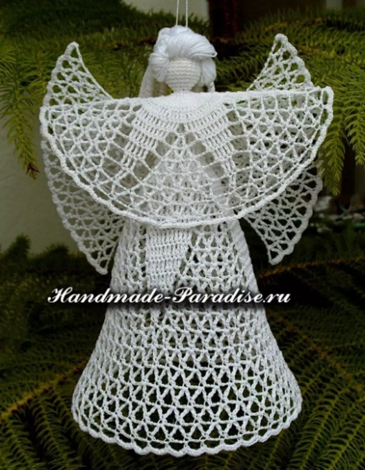 ແຜນການຂອງ Apenwork Angels Crochet