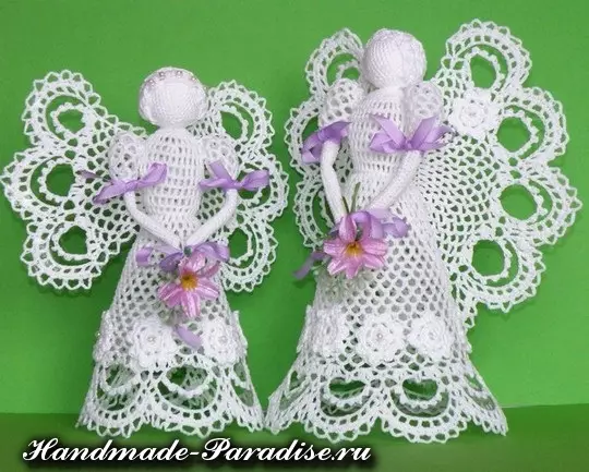 Schémas d'open-up Angels Crochet