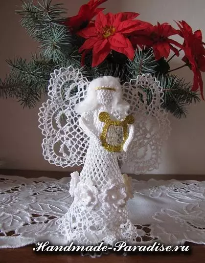 Skema malaikat pekerjaan crochet