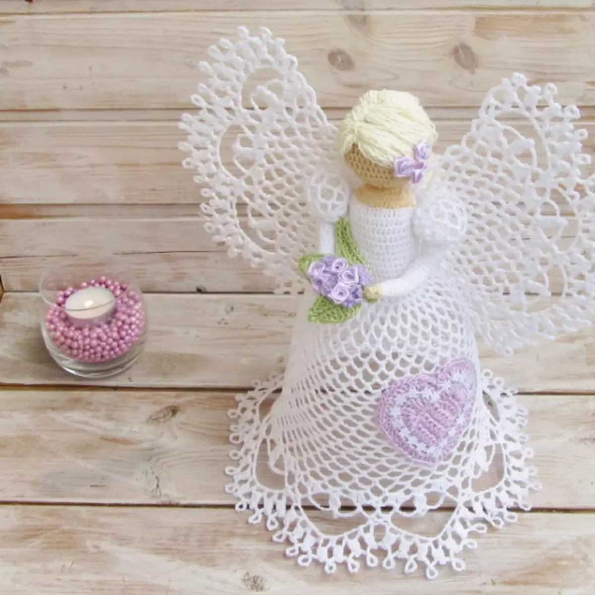 Ամենագեղեցիկ Openwork հրեշտակները Crochet