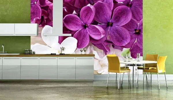 Fototalové květy v interiéru: 100 fotografií květinových výtisků na zdi