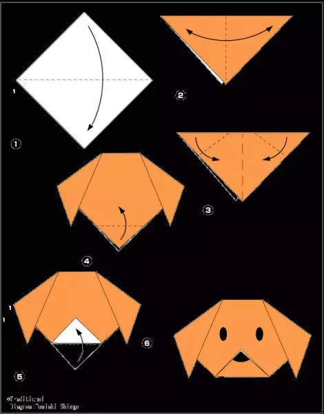 Origami Hasiberrientzako moduluetatik: Artisauen eskemak Argazkiak eta bideoa