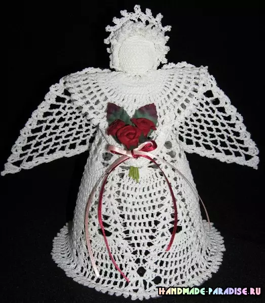 Hvernig á að binda Openwork Angel Crochet