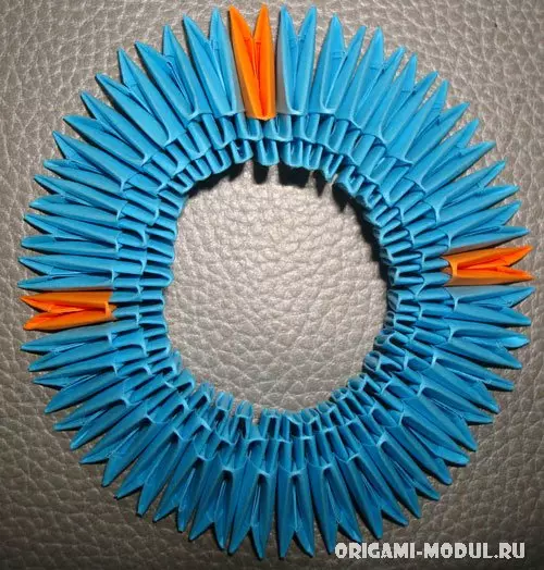 I-Origami eModular: I-Peacock, isigaba se-Master noMhlangano Nevidiyo