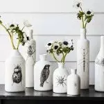 Kako narediti vazo v skandinavskem slogu?