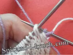 Technique Enterlak Knitting sindano kwa Kompyuta na maelezo na picha